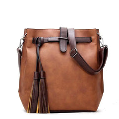 Small Tassel Shoulder Bag Lady Flap Bag