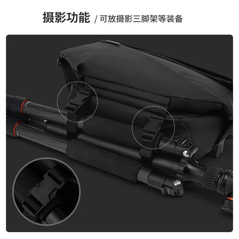 Crossbody Bag Men's Bag Work Clothes Motorcycle Backpack Functional Postman
