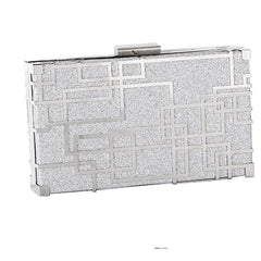 Crystal Rhinestones Evening Bags Wedding Bridal Handbag Purse Flower Clutch