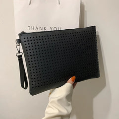Hollow Out Envelope Bag for Women Lady Pouch Retro Clutch Bag