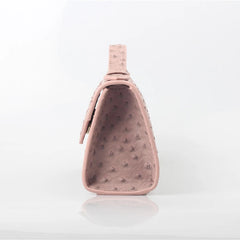 Women Ostrich Pattern Handbags Female Evening Party Bag