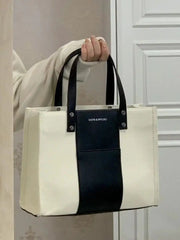 Xiuya Japanese Canvas Bag for Women Spring Large Capacity Handbags