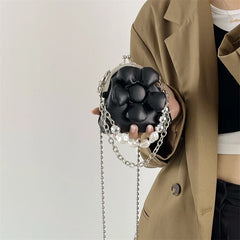 Y2K Flower Bag Gothic Punk Mini Crossbody Hot Messenger Bag