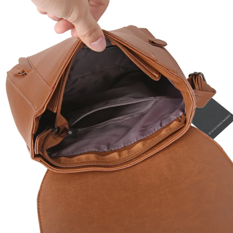 Women Preppy Small Backpack Joker Shoulder Rucksack Ladies Bags