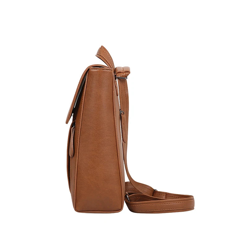 Women Preppy Small Backpack Joker Shoulder Rucksack Ladies Bags