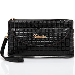Vintage Women Envelope Clutch Diamond Pack Small Top-Handle Bag