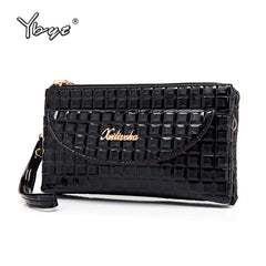 Vintage Women Envelope Clutch Diamond Pack Small Top-Handle Bag
