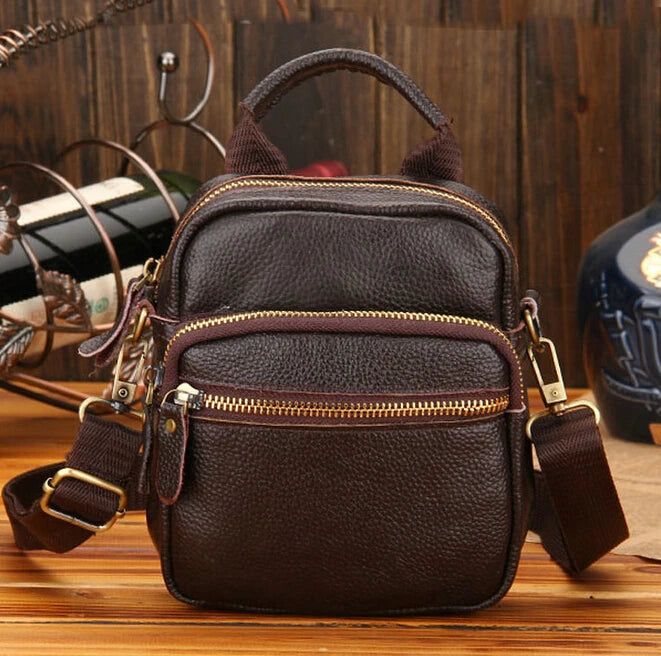 Vintage Messenger Bag Small Cross-Body Shoulder Bags Men