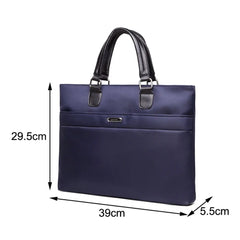 Oxford Men's Briefcase 14-Inch Laptop Bag - High Capacity Handbag