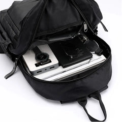 Men Women Reflective School Travel Backpack