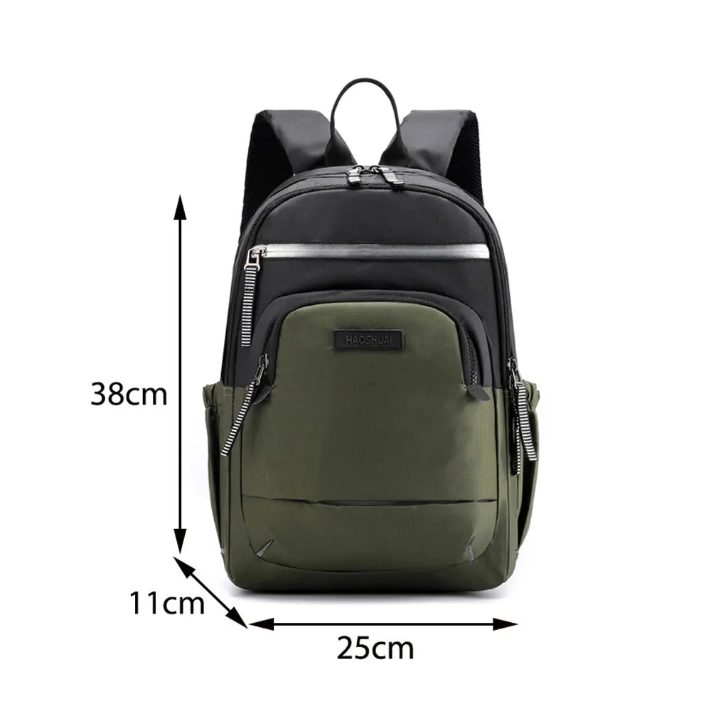 Men Women Reflective School Travel Backpack