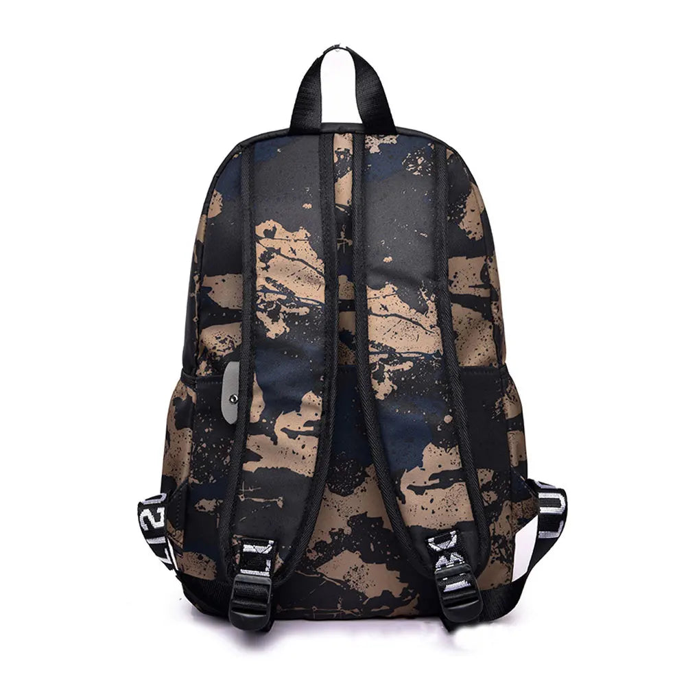 Large Capacity Street Backpack for Men and Women