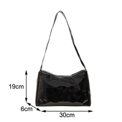 Women's Shoulder Bag Large Capacity Casual Square Leather Evening Clutch