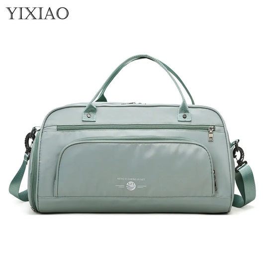 Waterproof Gym Yoga Bag High Capacity Travel Duffle Shoulder Bag