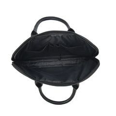 Men's 14-Inch Laptop Briefcase Large Capacity Portfolio Handbag