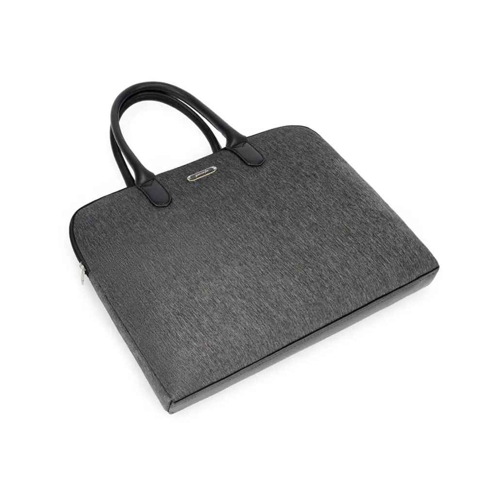 Men's 14-Inch Laptop Briefcase Large Capacity Portfolio Handbag