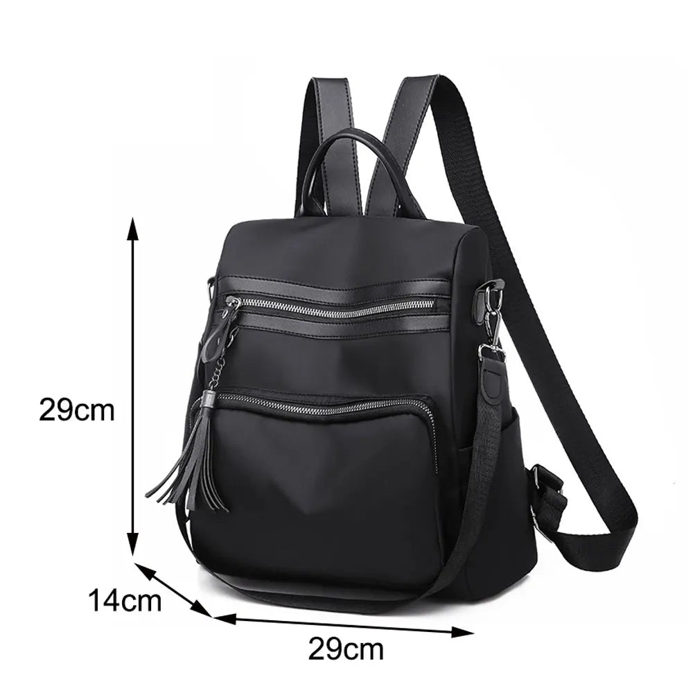 Large Capacity Women's School Backpack Multifunction Shoulder Bag