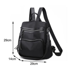 Large Capacity Women's School Backpack Multifunction Shoulder Bag
