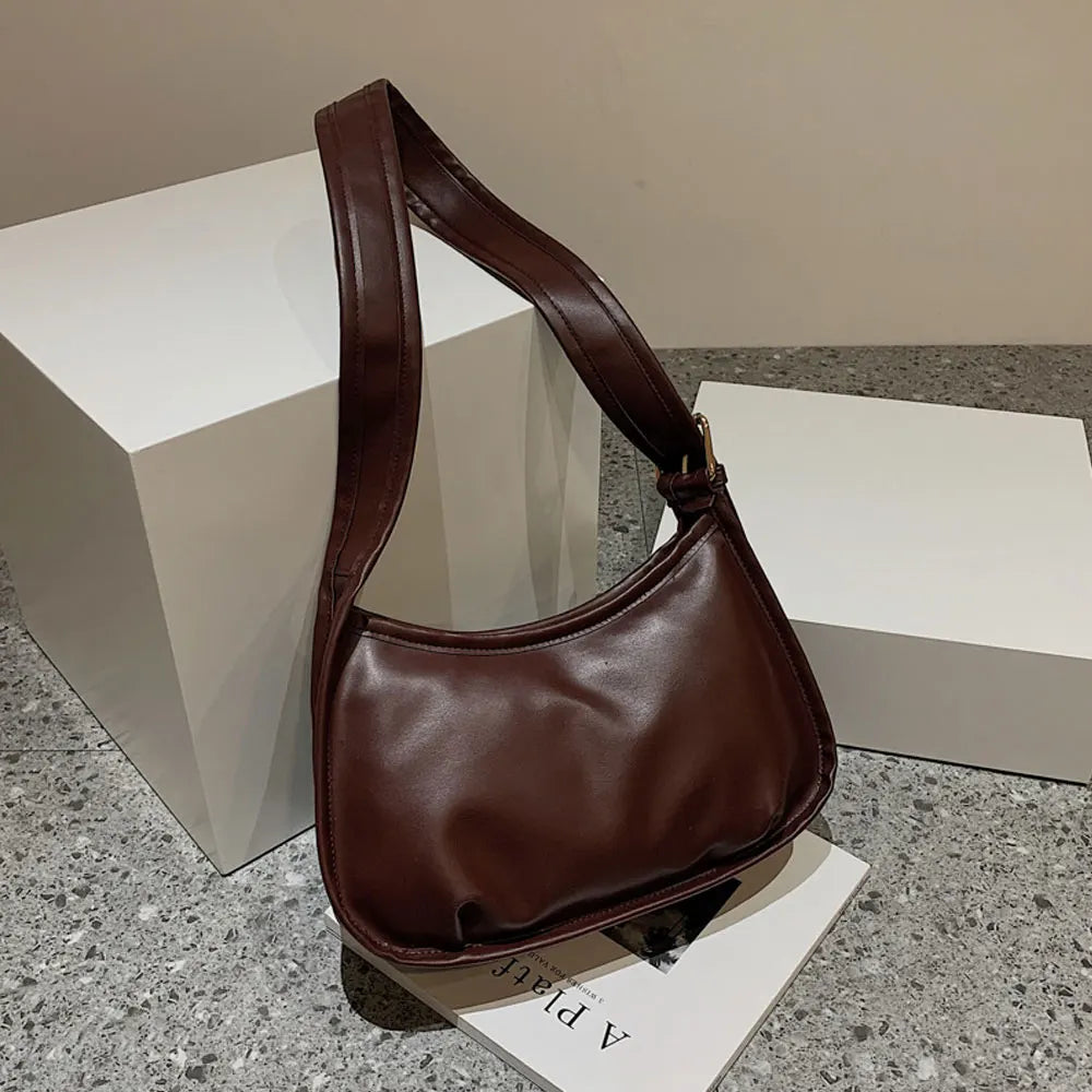 Retro Women's Shoulder Bag Casual Hobo Messenger Square Clutch Bolsos