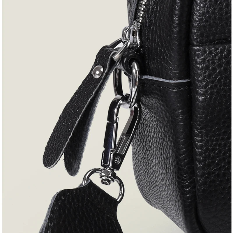 YIZHONG Leather Shoulder Handbags Women Casual Large Capacity