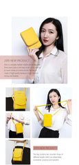 Soft Leather Ladies Mini Crossbody Bag Girl Purse Female Shoulder Messenger Bag