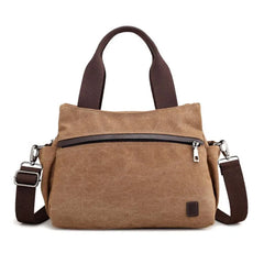 Women's Canvas Shoulder Bag XZ-088