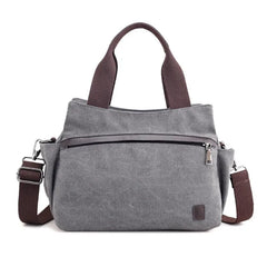 Women's Canvas Shoulder Bag XZ-088