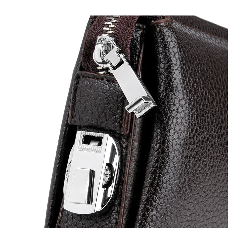 Leather Men Long Wallets Clutch Purse High Capacity Carteira Masculina