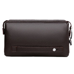 Leather Men Long Wallets Clutch Purse High Capacity Carteira Masculina