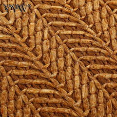 Straw Weave Clutch Bag Vintage Sac Main Femme Khaki