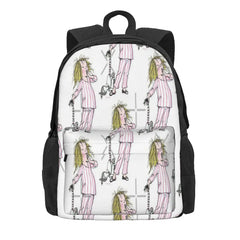 Eloise Pajamas Backpack Men's and Women's Bag with Pockets