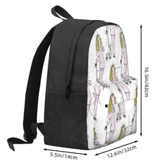 Eloise Pajamas Backpack Men's and Women's Bag with Pockets