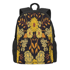 Yellow Orange & Navy 2 Backpacks Men's Backpacks Bags For Women