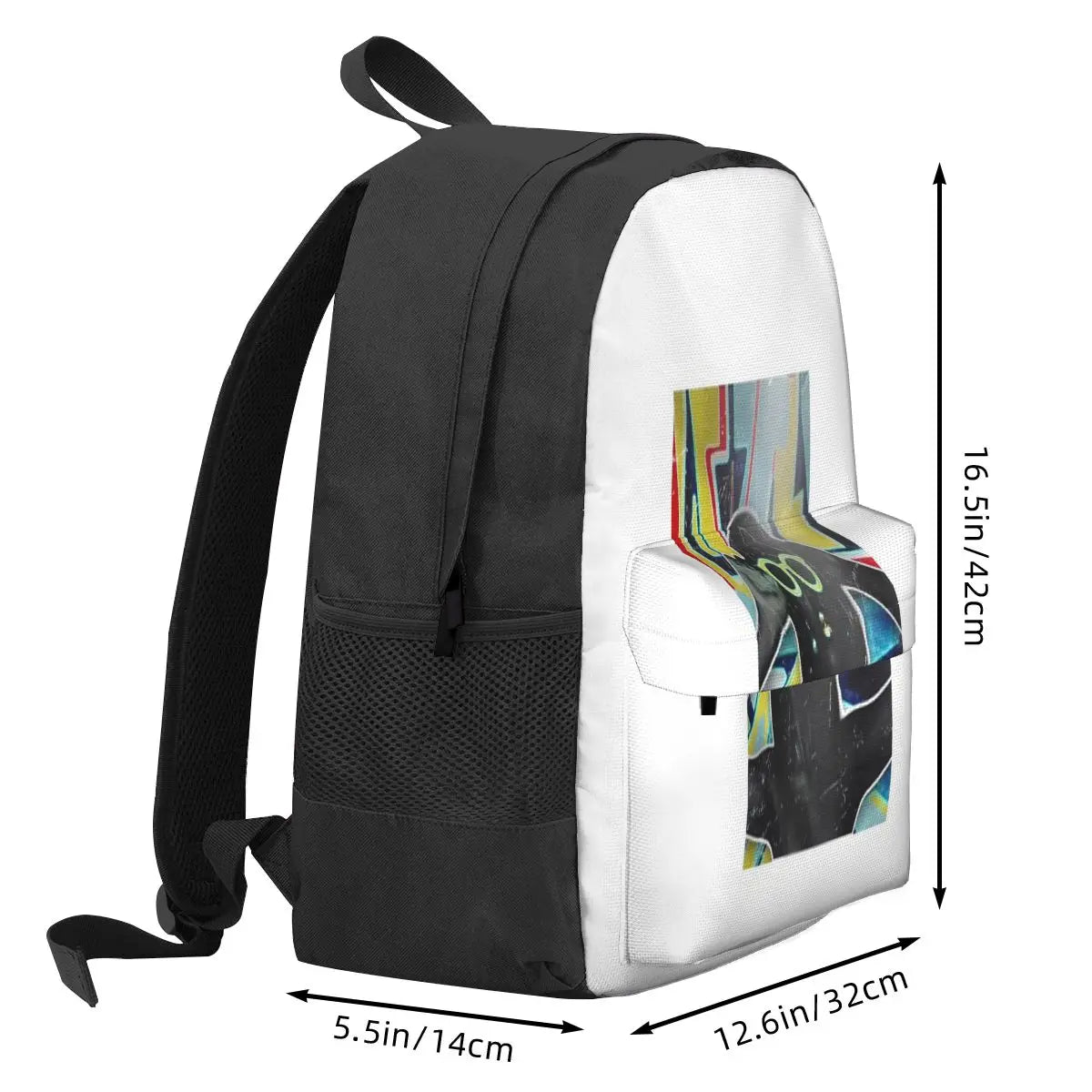 Yellow Sunglasses Backpacks Men's and Women's Summer Backpack