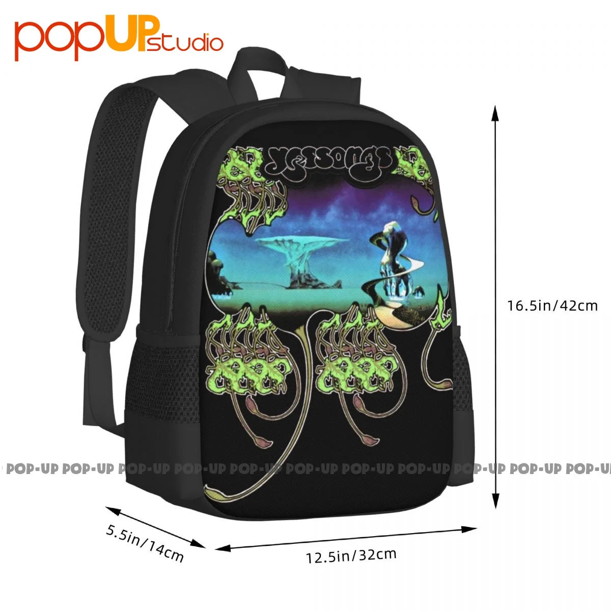 Yes Yessongs Live 1973 Backpack Gym Style 3D Printing Clothes Backpacks
