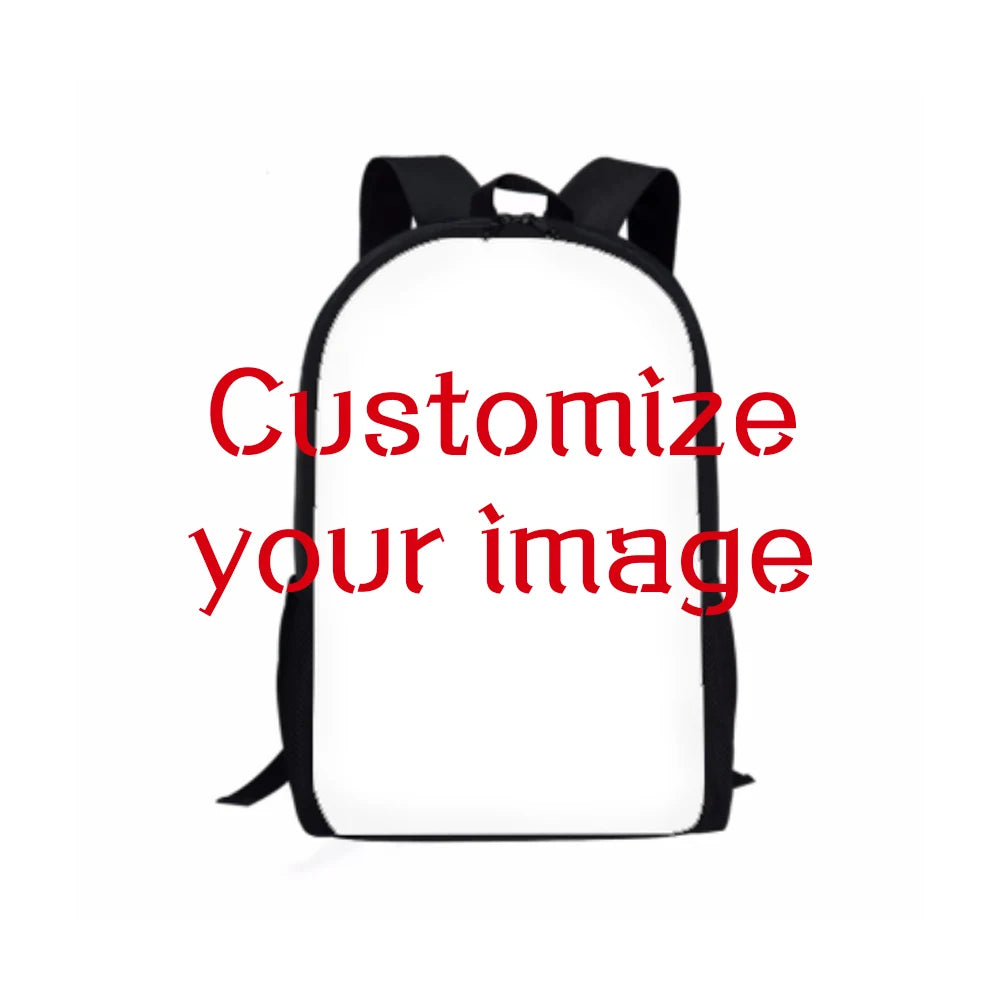17 Inch Astronaut Print Student Backpack