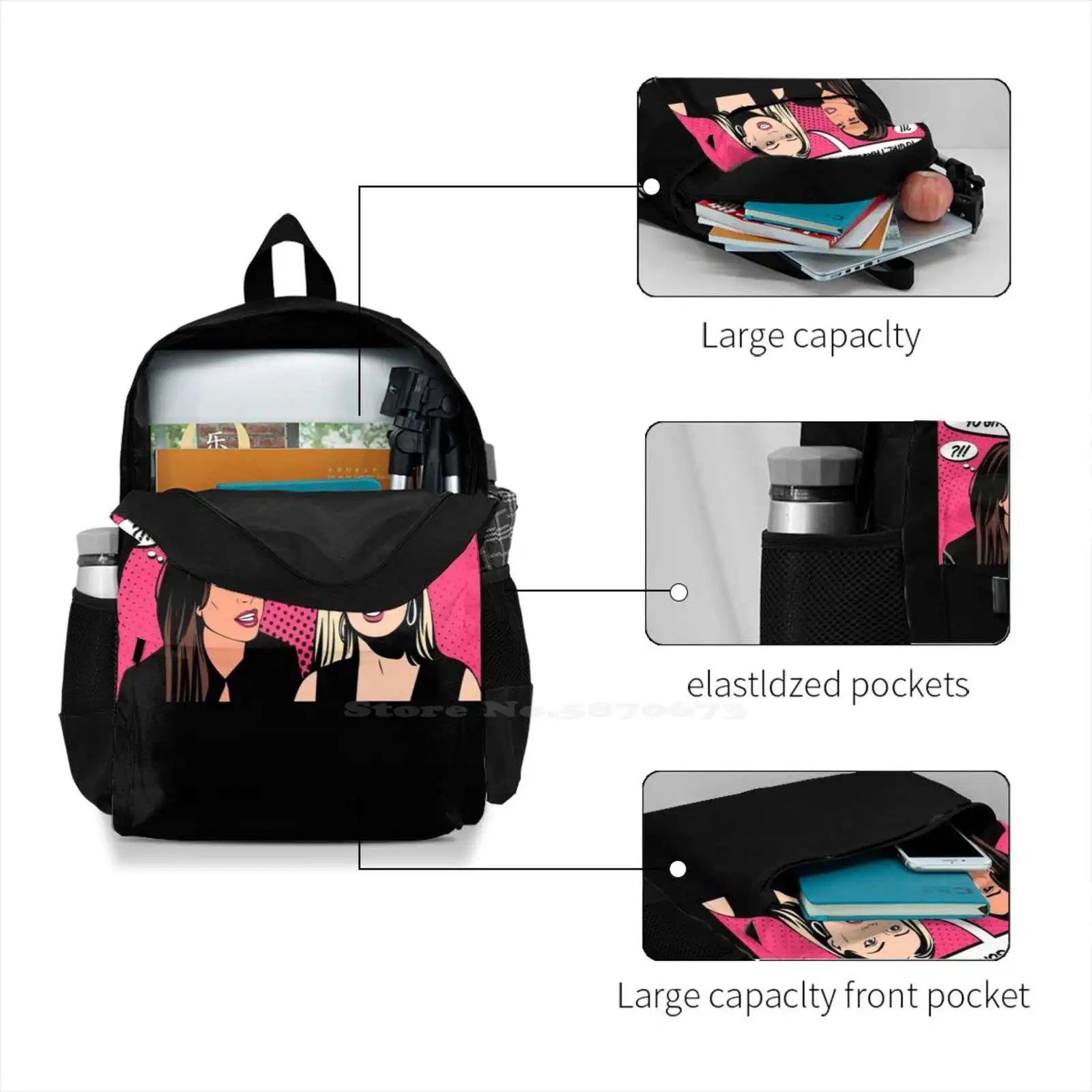 Funny Bachelor Moment Backpack - Bachelor Fan Art