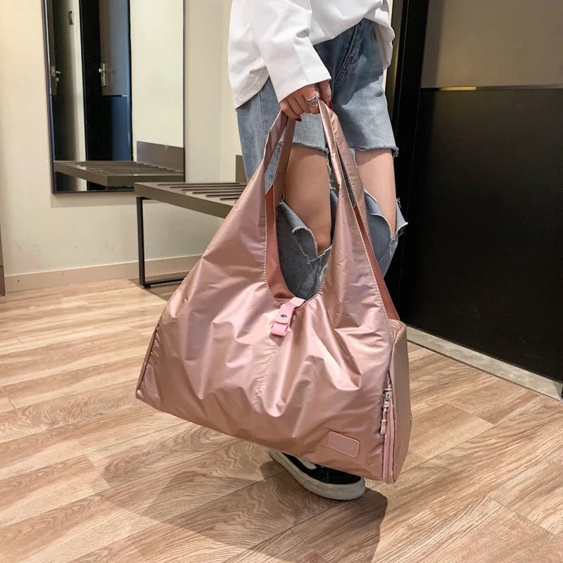 Women's Yoga Fitness Bag Sports Portable Travel Luggage Bag