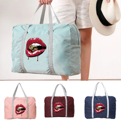 Yoga Storage Duffle Bag Leisure Women Foldable Travel Waterproof