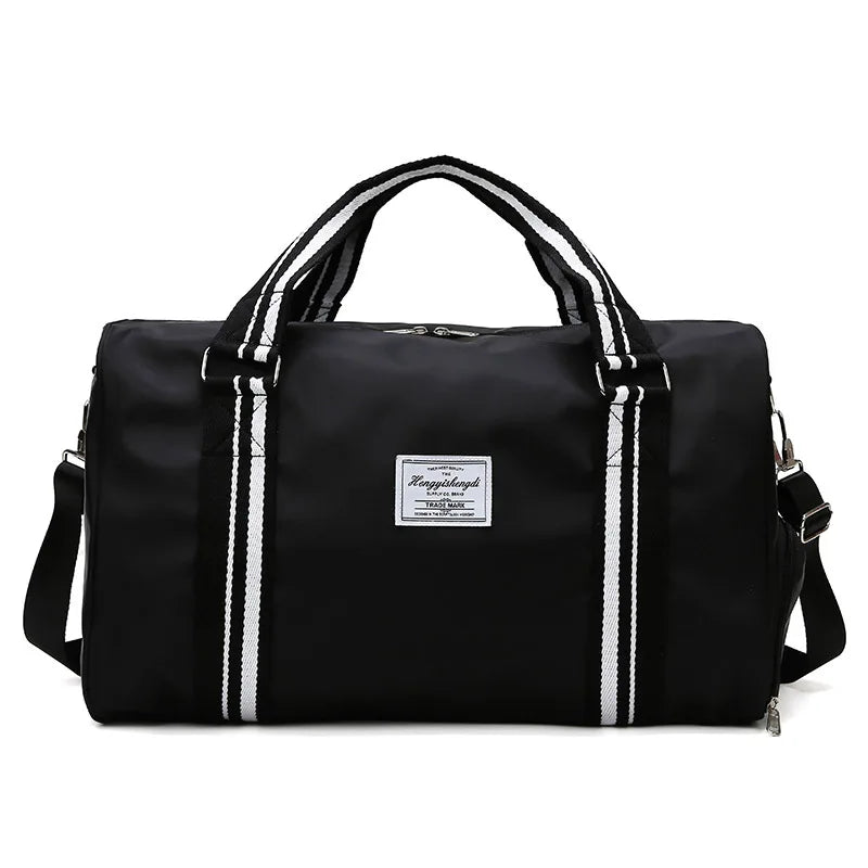 Yoga Gym Bag with Shoe Compartment and Wet-Dry Separation