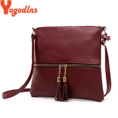 Vintage Tassels Shoulder Bag Retro Crossbody Bag Patchwork