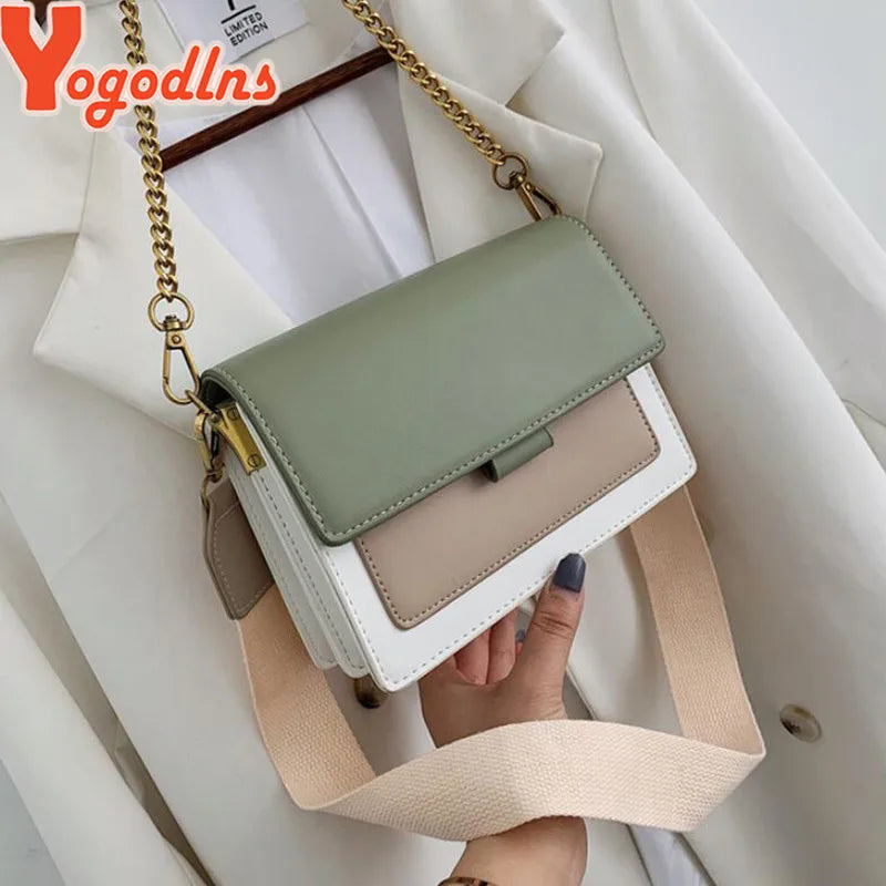 Leather Crossbody Bag For Women Travel Shoulder Bag Lady Crossbody Bag
