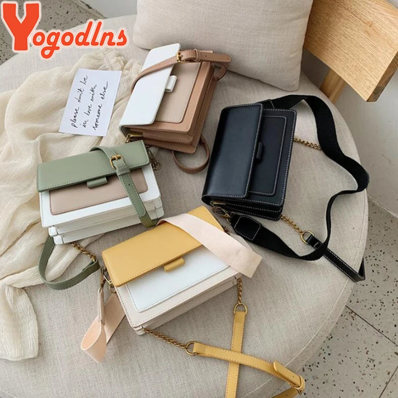 Leather Crossbody Bag For Women Travel Shoulder Bag Lady Crossbody Bag