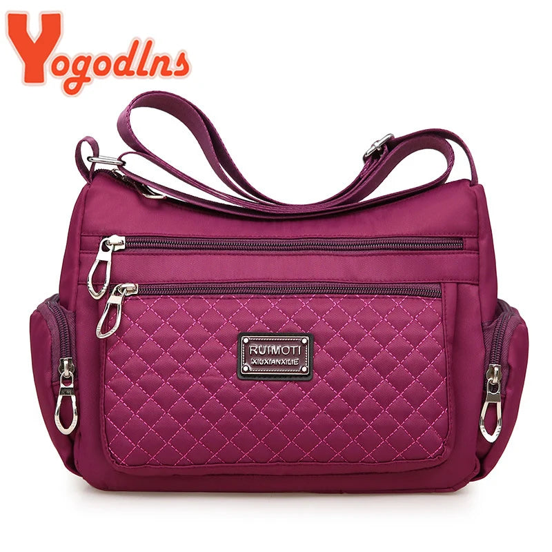 Waterproof Oxford Crossbody Bag Multi-pocket Shoulder Women's Handbag