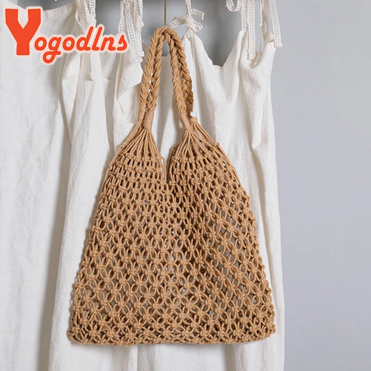 Straw Bag For Women Beach Woven Handbag Arrival Shoulder Bag