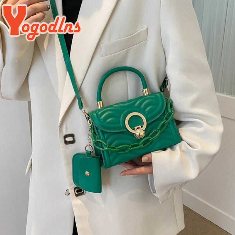 Summer Small Square Bag Candy Shoulder Bag Ladies Crossbody Handbags