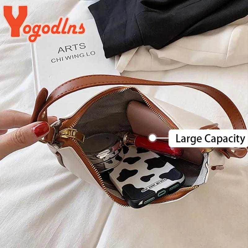 Classic Leather Shoulder Bag for Women