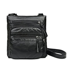 Vintage Shoulder Bag Women Soft PU leather Crossbody Bag Multifuncion Small