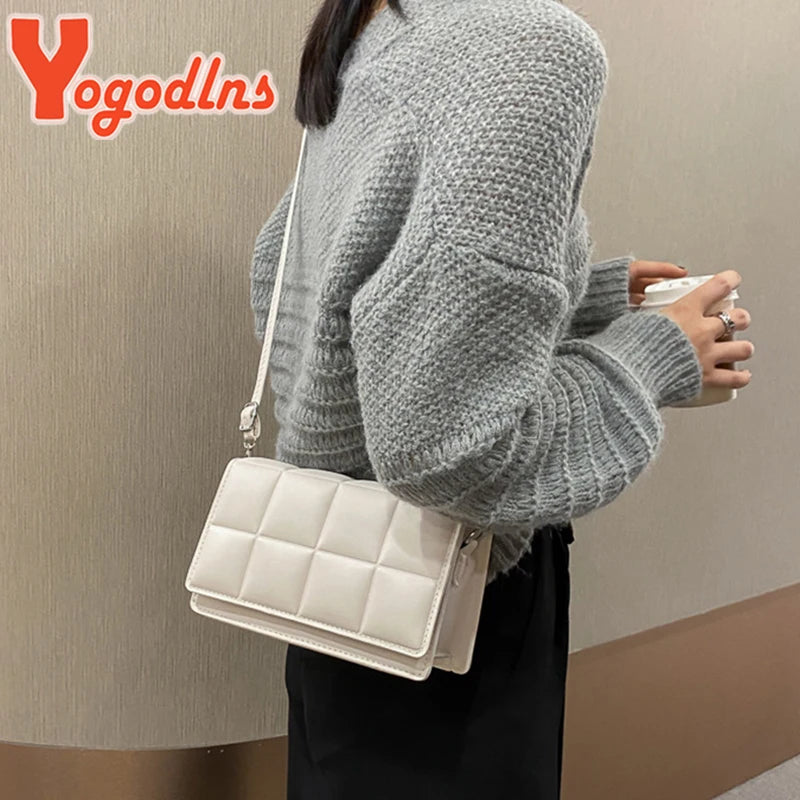 Women's Cross-Body Bag Literary Single-Shoulder Bag