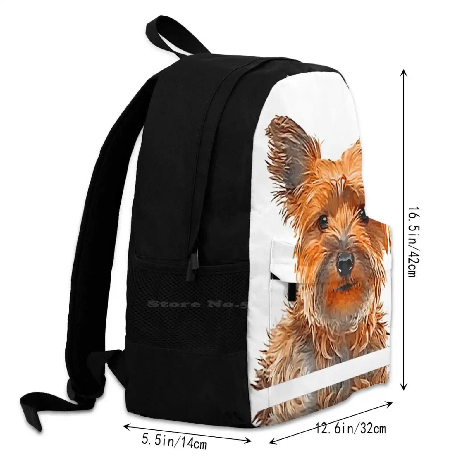 Yorkshire Terrier Laptop Travel School Bags
